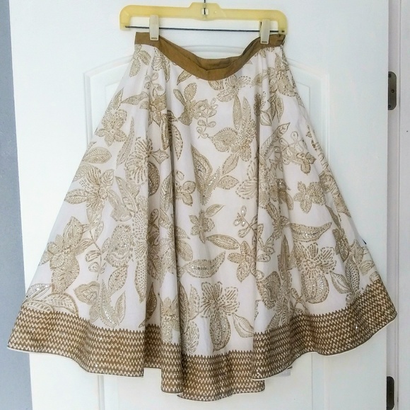 a.n.a Dresses & Skirts - A.N.A Womens Sequin 100% Cotton Skirt Size 6